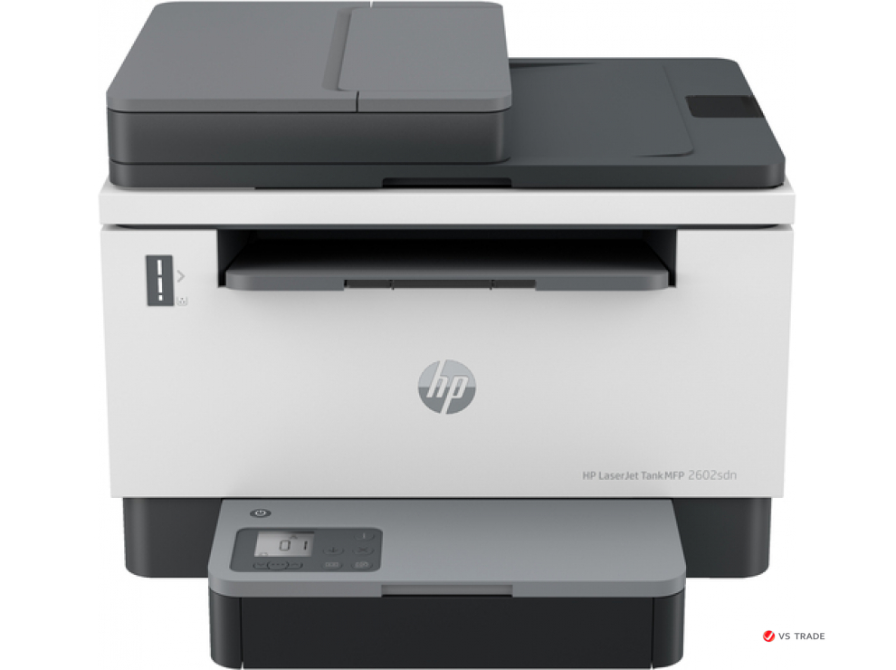 МФУ монохромное LaserJet Tank HP 2602sdn 2R7F6A, 23 стр, 500 МГц, 64 МБ, ADF