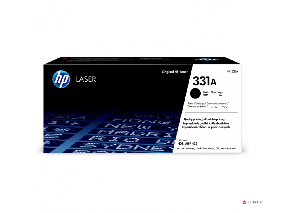 Картридж лазерный HP 331A W1331A черный (5000стр.) для HP Laser 408dn/MFP 432fdn