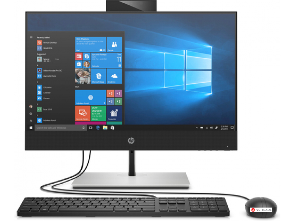 Моноблок HP ProOne 440 G6 24 FHD,NT,i5-10500T,8GB,256GB SSD,W10p64,DVD-Writer,1yw,kbd+ms,HAS,WiFi6,HDMI,Webcam
