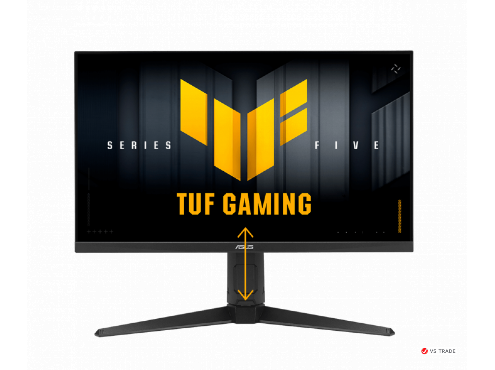 Монитор ASUS VG27UQEL5A IPS,27",16:9 UHD 80Hz/FHD 310Hz,400cd/m2,1000:1,1ms,2xHDMI,DP,Sp 2W,HDR10