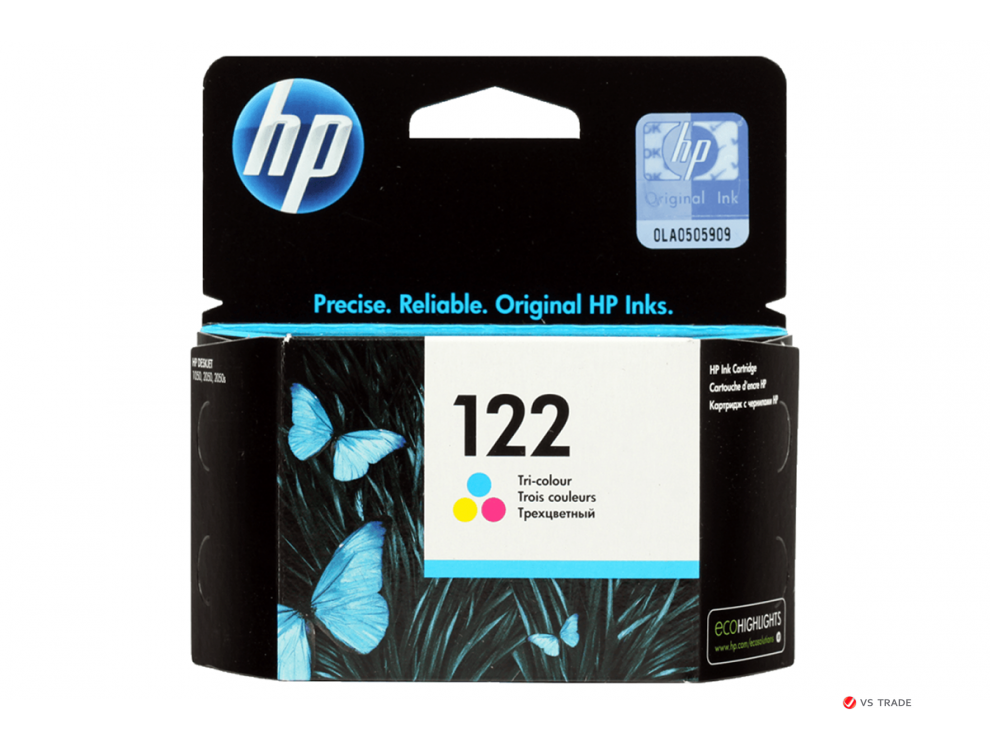 Картридж HP CH562HE Tri-color Ink Cartridge HP 122 for HP Deskjet 1050, HP Deskjet 2050, HP Deskjet 2050s