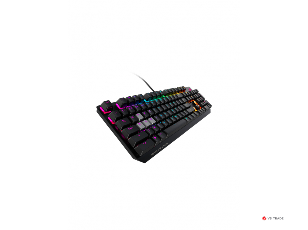 Клавиатура Asus ROG Strix SCOPE Cherry MX Red Silent Switches, 90MP0185-B0RA00