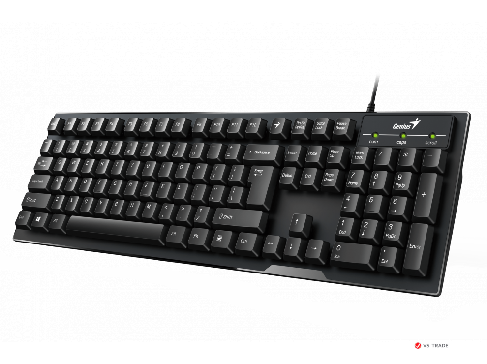 Смарт клавиатура Genius Smart KB-102, Black, USB, KAZ, 31300007412