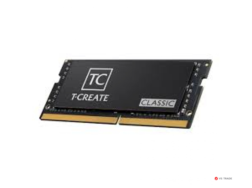 ОЗУ для ноутбука TeamGroup Tcreate SODIMM DDR4  8Gb, 3200MHz, CL22 1.3v, TTCBD48G3200HC22-S01