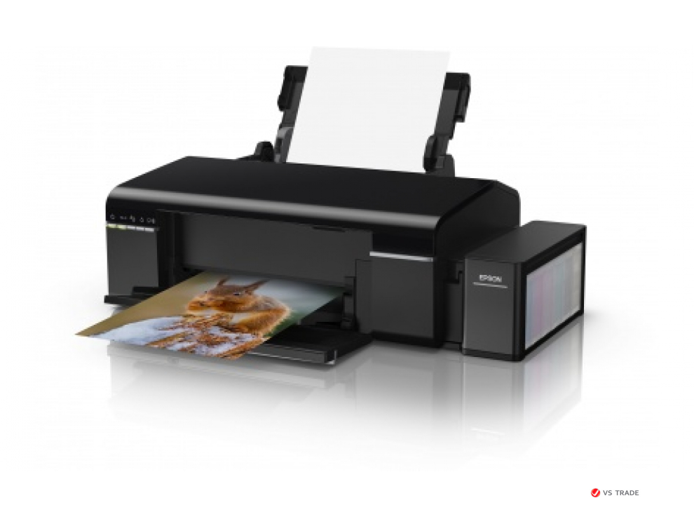 Принтер струйный Epson L805, A4, 5760x1440 dpi, 37 стр/мин (ч/б А4), 38 стр/мин (цветн. А4), Wi-Fi, 802.11n, C11CE86403