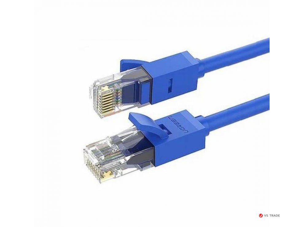 Сетевой кабель UGREEN Cat 5e U/UTP 5m (Blue) 11204
