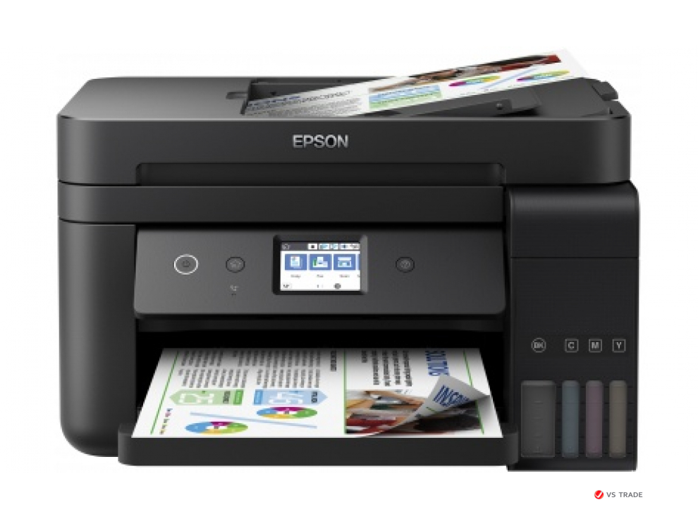 МФУ струйный Epson L6190 C11CG19404, USB 2.0, Ethernet, Wi-Fi IEEE 802.11b/g/n, Wi-Fi Direct