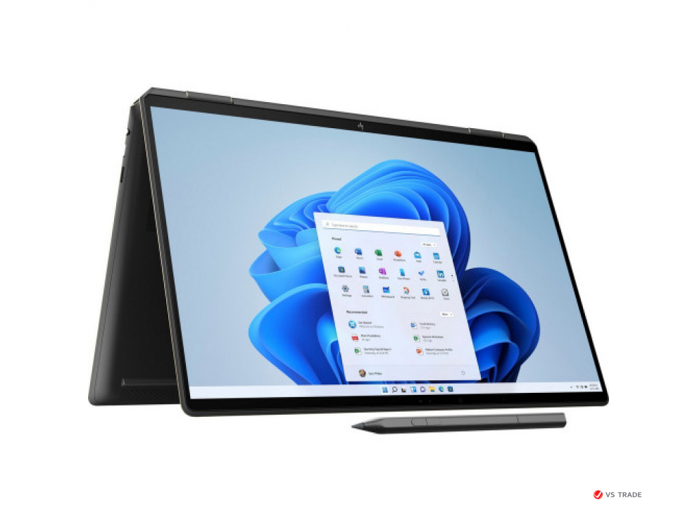 Ноутбук HP Spectre x360 16-f1012ci,i7-1260P,16GB,1TB PCIe,A370M 4GB,TS/16 WQUXGA OLED IPS 400,W11H6 ,Blue,FPR,5MP IR,1yw