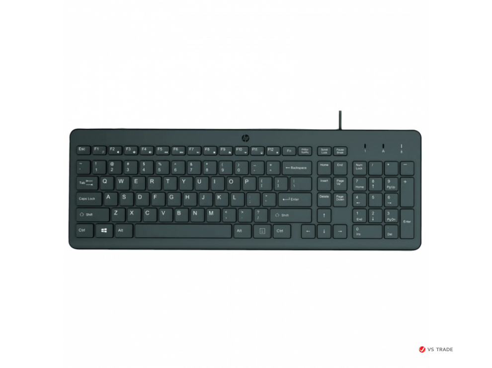 Клавиатура HP 664R5AA 150 Wired Keyboard KAZ