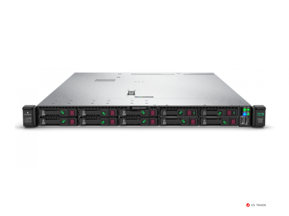 Сервер HPE DL360 Gen10 P40638-B21 (1xXeon 4215R(8C-3.2G)/ 1x32GB 2R/ 8 SFF SC/ P408i-a 2GB Bt/ 2x10Gb RJ45/ 1x800Wp/3yw)