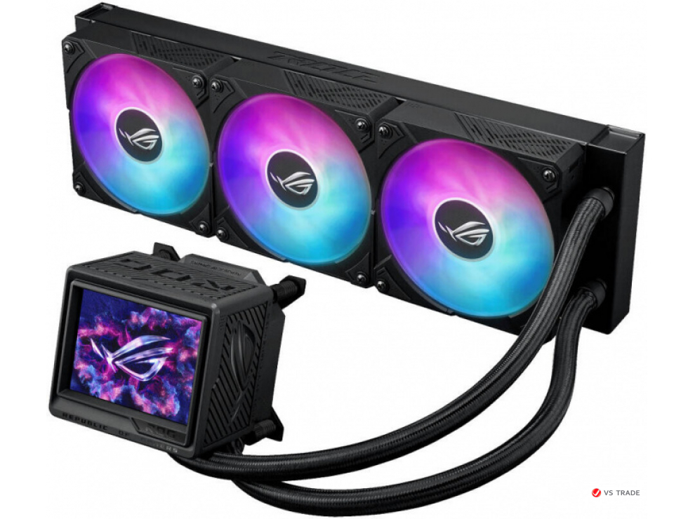 СЖО ASUS ROG Ryujin III 360 ARGB Extreme, Asetekapos;s Emma Gen8 V2 Pump, magnetic ROG ARGB fans, LCD DISPLAY, BOX