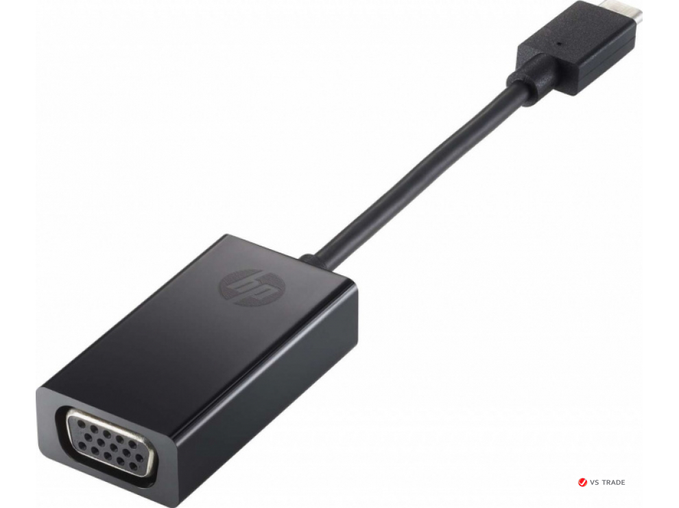 Адаптер HP N9K76AA USB-C to VGA