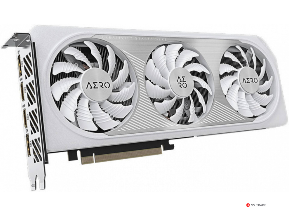 Видеокарта Gigabyte GeForce RTX 4060 AERO OC GV-N4060AERO OC-8GD (8 ГБ)