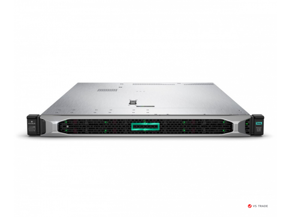 Сервер HPE DL360 Gen10 (2xXeon4214R(12C-2.4G)/ 2x32GB 2R/ 8 SFF SC/ P408i-a 2GB Batt/ 4x1GbE FL/ 2x500Wp/3yw)