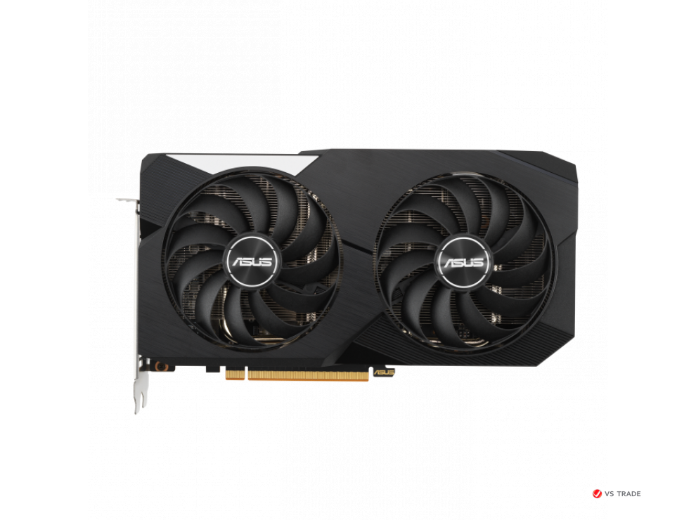 Видеокарта ASUS DUAL-RX6600-8G, 8Gb/128bit GDDR6, HDMI 2.1, 3xDP 1.4a, HDCP, BOX