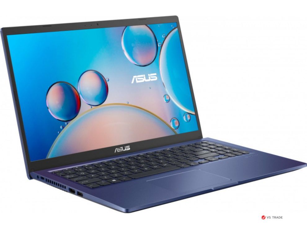 Ноутбук ASUS X515 i3-1115G4/8G/256G/15.6 FHD 16:9 IPS 60Hz/UMA/W11H/Peacock Blue/X515EA-BQ1949W