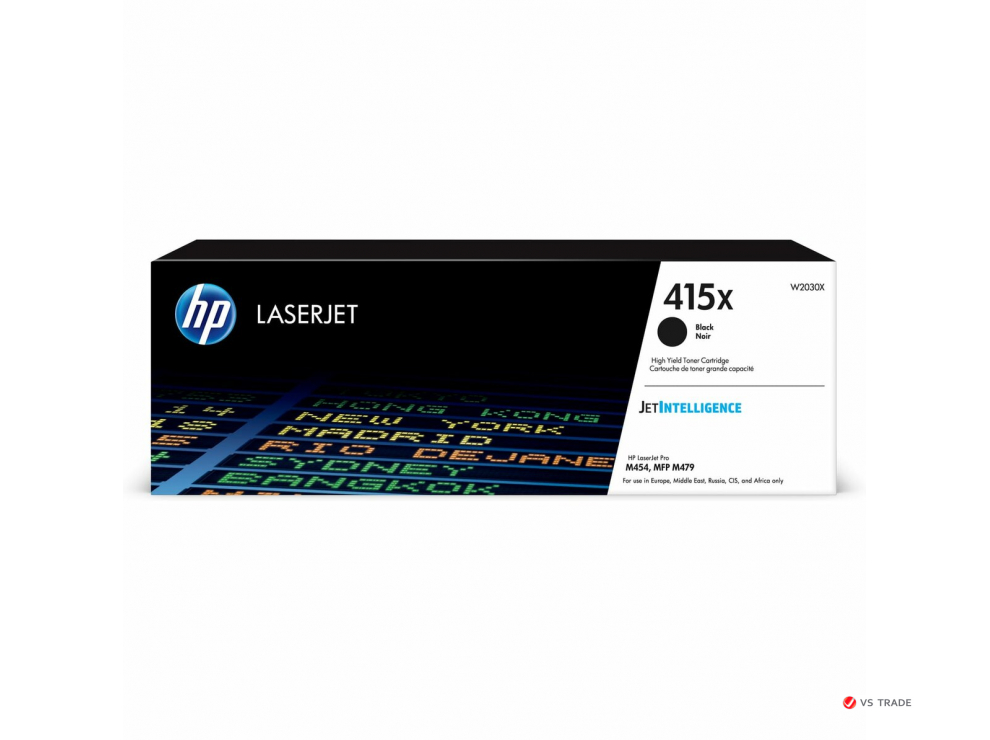 Картридж лазерный HP 415X LaserJet Black. W2030X