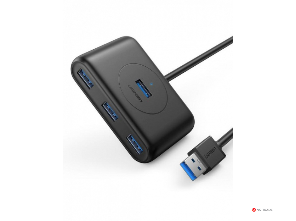 HUB UGREEN CR113 USB 3.0 Hub 1m (Black)