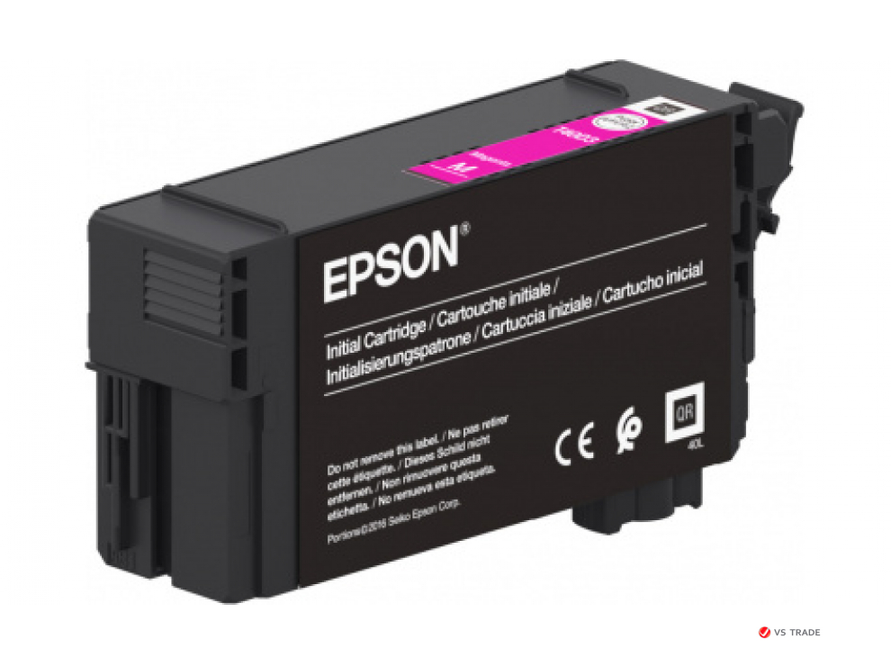 Картридж струйный Epson C13T40D340, пурпурный, Singlepack UltraChrome XD2 Magenta T40D340, 50ml