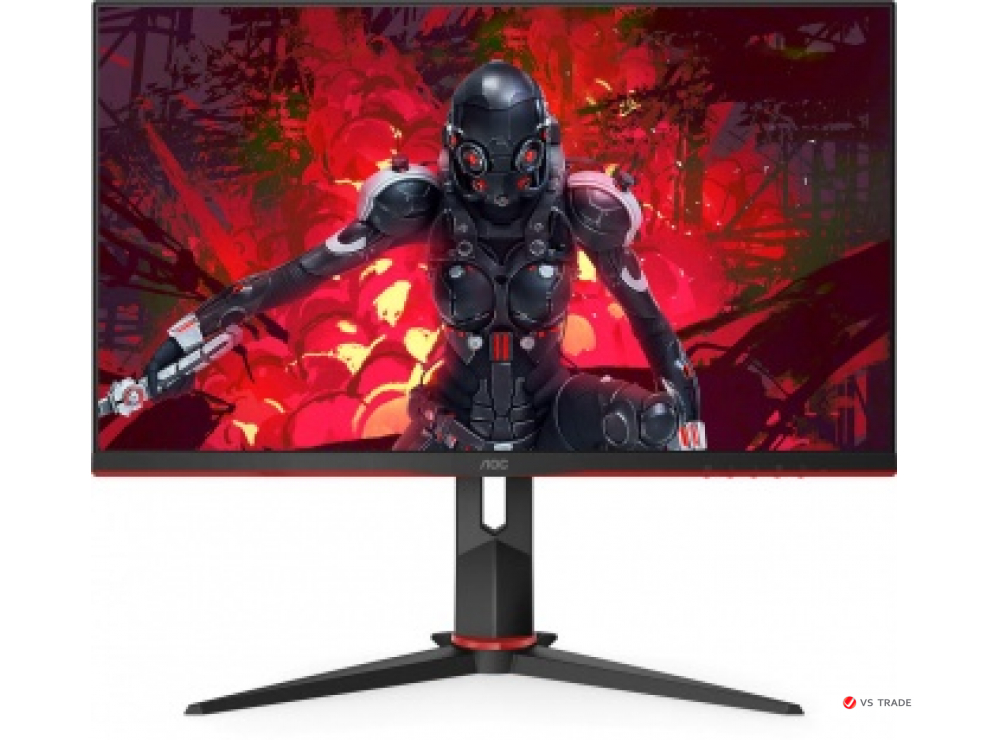 Монитор игровой AOC 27G2U|IPS 27" FHD 144Hz 16:9|1ms|250cd|20M:1|1K:1|178/178|HDMI*2|DP|VGA|USB|2W*2|HAS|Black