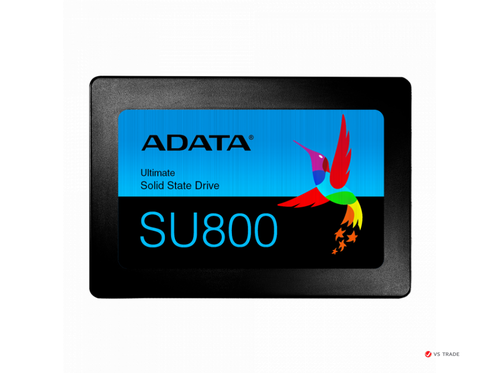 Твердотельный накопитель ADATA ASU800SS-512GT-C, SU800, 256Gb, 2.5", Write 520/Read560, SATA III