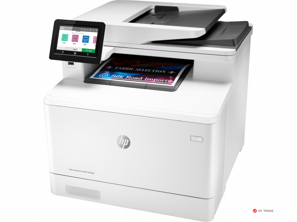 МФУ HP W1A79A Color LaserJet Pro MFP M479fdn Prntr. A4, печать 600x600 т/д, сканер 1200x1200 т/д, копир 600x600 т/д, USB