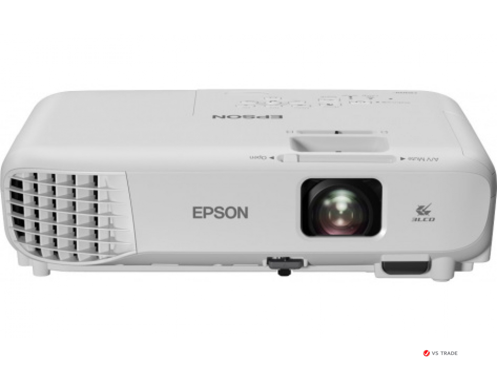 Проектор Epson EB-W06, 3LCD, 0.55", LCD/WXGA, 1280?800, 3700lm, 16:10, 16 000:1, HDMI, USB Type A,B