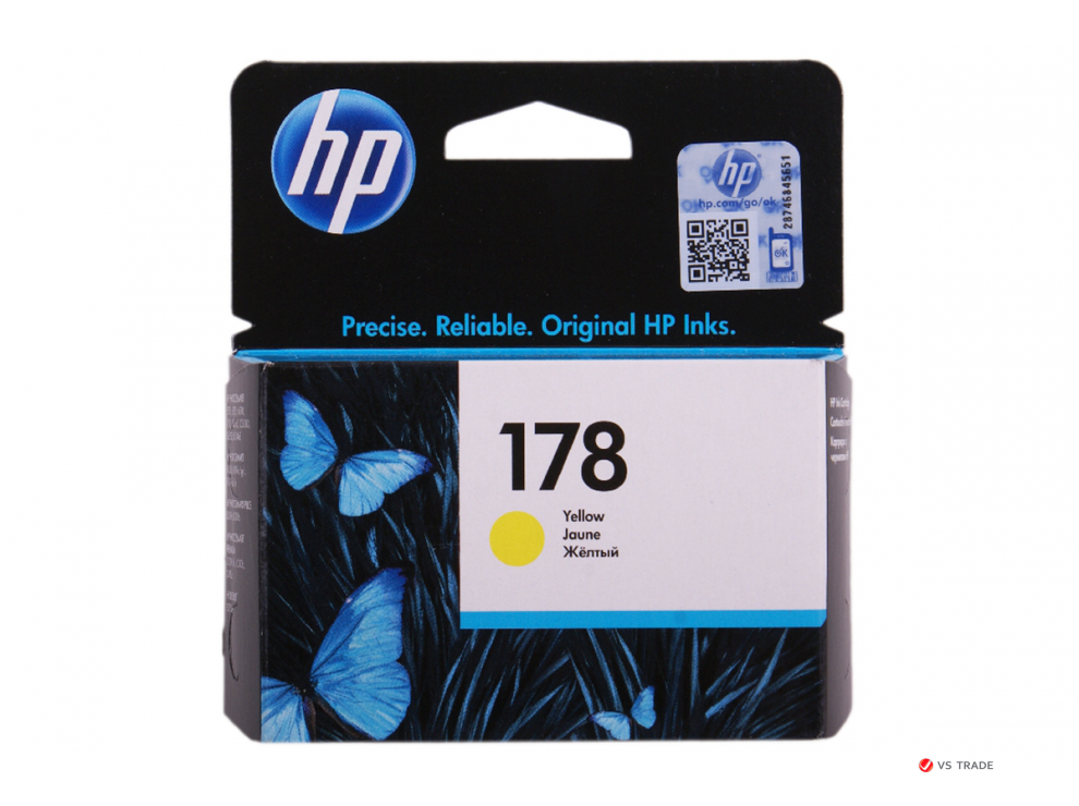 Картридж HP CB320HE №178 Yellow