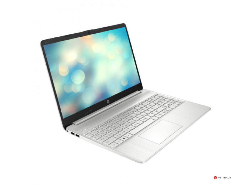 Ноутбук HP 15s-eq2048ur,R5-5500U,16GB 3200,512GB PCIe,IntGfx,15.6FHD IPS,DOS,Natural Silver,1yw