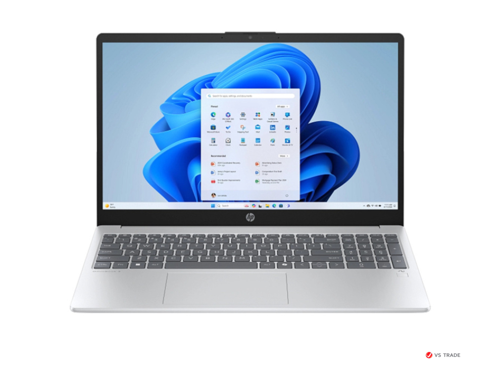 Ноутбук HP OmniBook 3 17-dm0002ci,R7 445,16G D5,512G PCIe,17.3"(1920x1080)IPS AG 300nt,W11H,1yw,1080p IR tnr