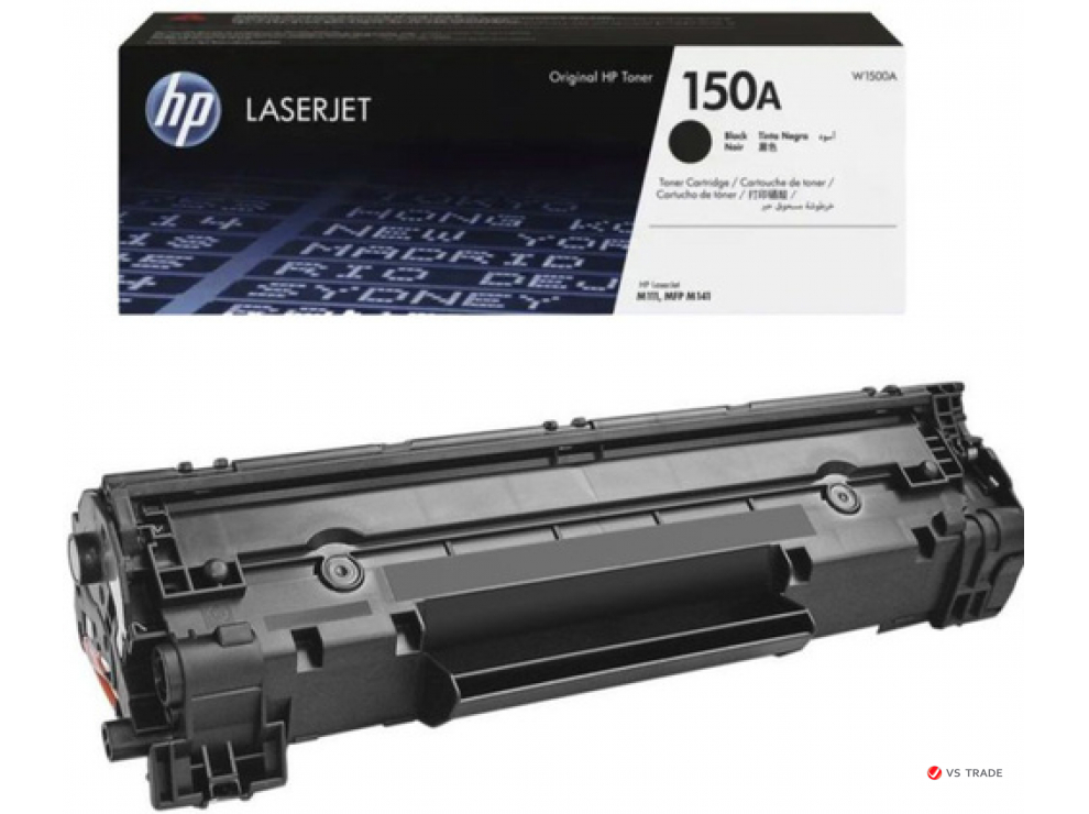 Оригинальный лазерный картридж HP W1500A 150A LaserJet   черный