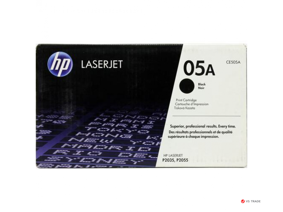 Картридж лазерный HP CE505A Black Print Cartridge for LaserJet P2035 /P2055, up to 2,300 pages