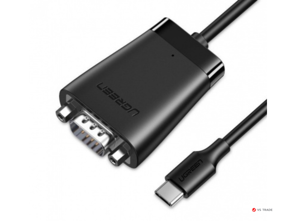 Кабель UGREEN CM253 USB-C to DB 9pin RS232 Cable 1.5m. 70612