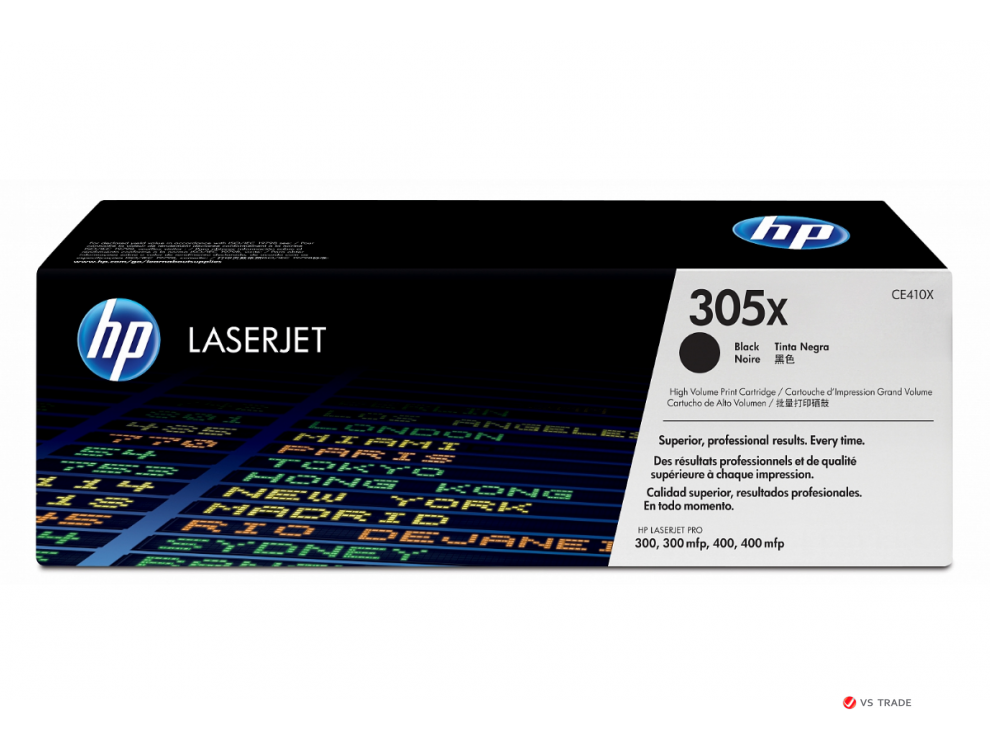 Картридж лазерный HP CE410X 305X Black