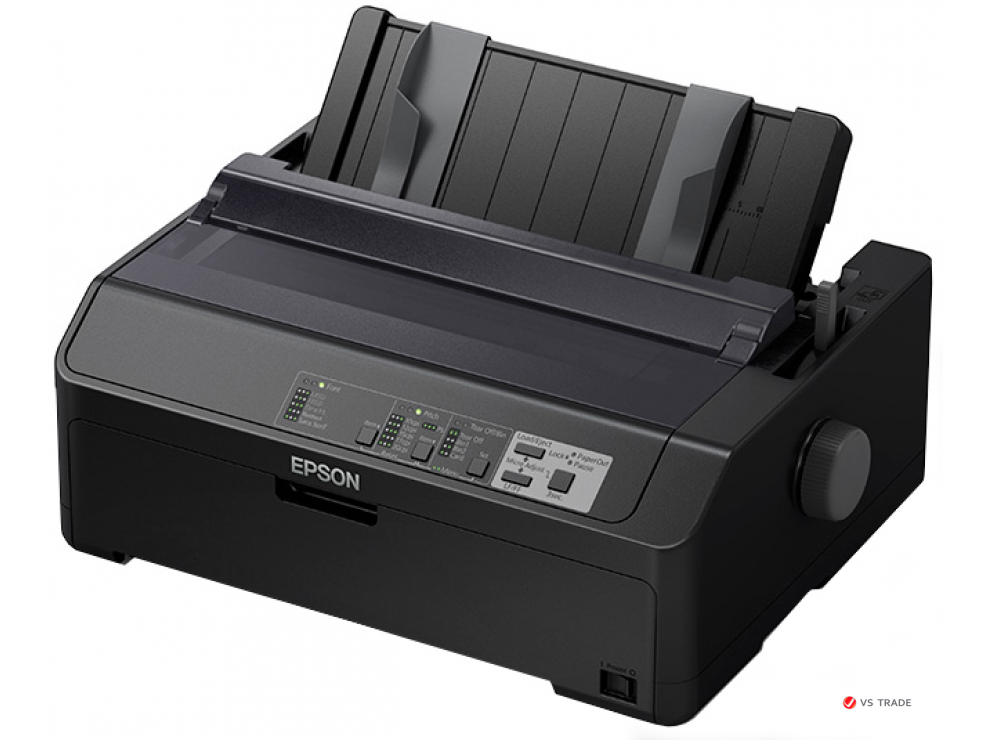 Принтер матричный Epson FX-890IIN C11CF37403A0 A4, 128Kb, 18 игл, USB, LPT, Ethernet