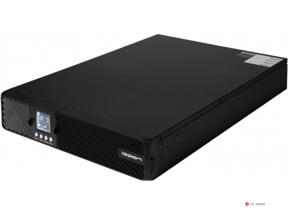 ИБП Ippon Pacific 3000, 3000 ВА, 2700 ВA, 1850 Вт, AVR 165-290В, 8xIEC C13, управление по USB/COM