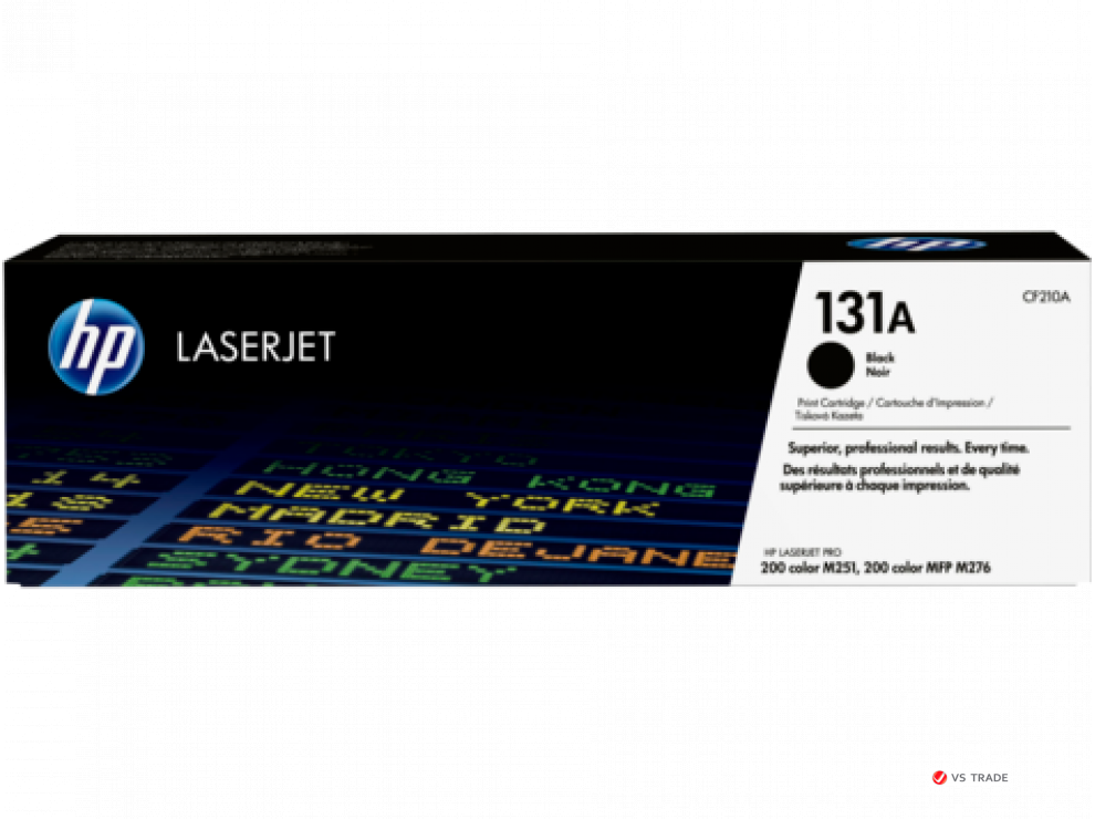 Картридж лазерный HP CF210A_S 131A Black LaserJet Toner, на 1600 страниц