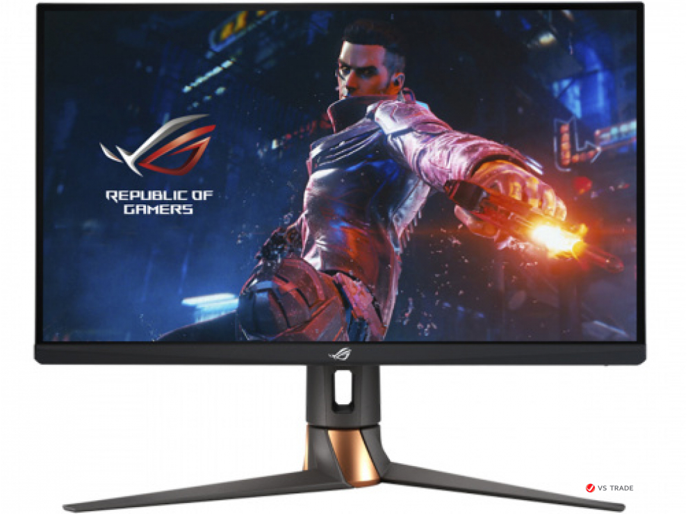 Монитор ASUS PG279QM IPS,27",16:9 QHD (2560x1440x240Hz),400cd/m2,1000:1,178/178,1ms,3xHDMI,DP,Sp 2W,HDR10,G-SYNC