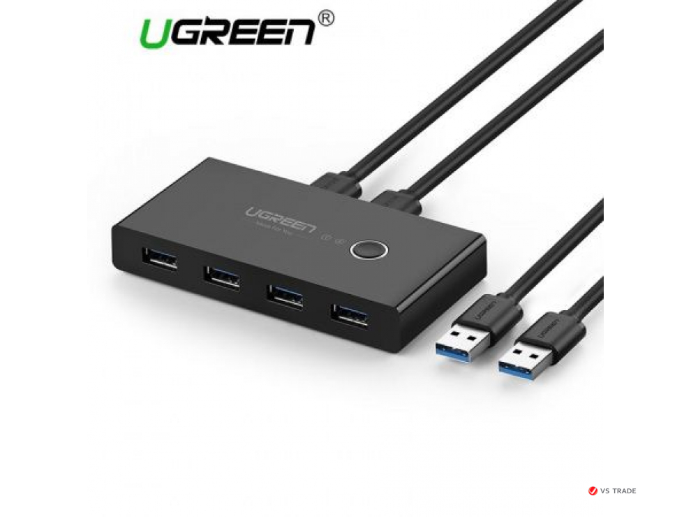 Switch UGREEN US216 2 In 4 Out USB 3.0 Sharing, 30768