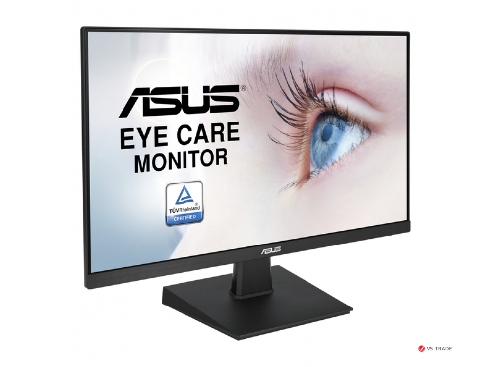 Монитор ASUS VA24EHE IPS,23.8",16:9 FHD (1920x1080x75Hz),250cd/m2,1000:1,178/178,4ms,HDMI,DVI,VGA