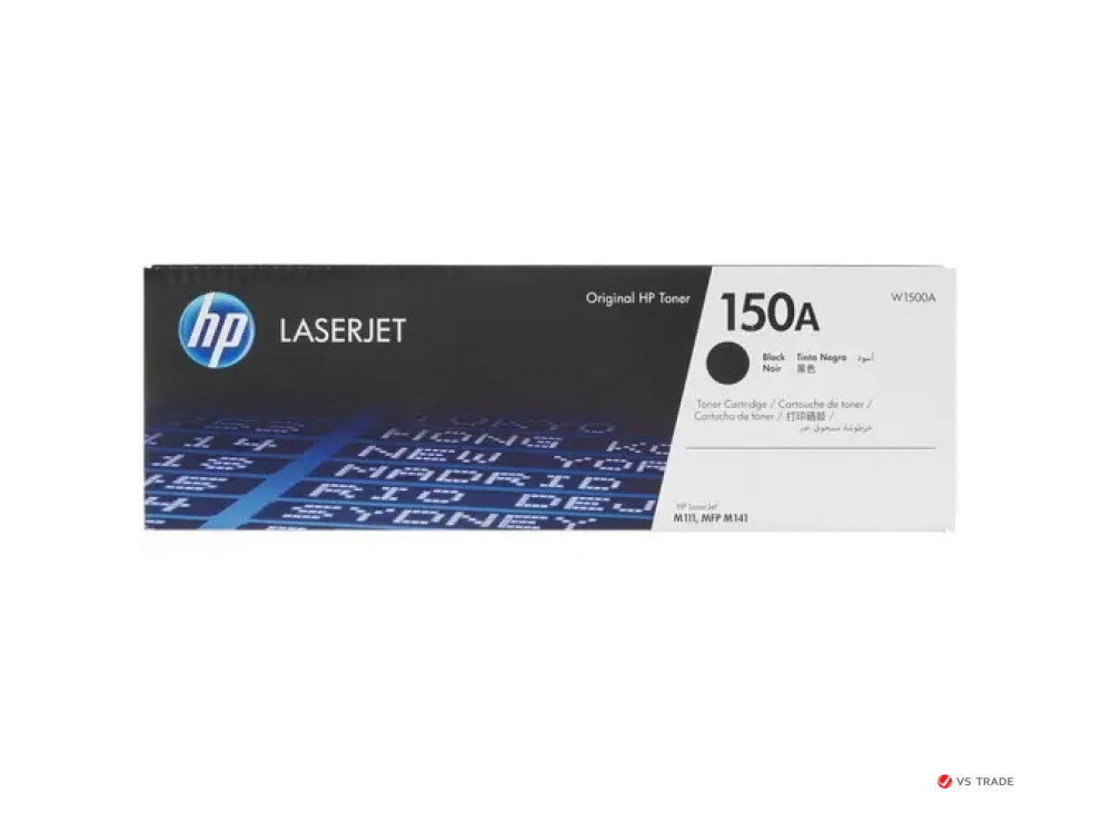 Оригинальный лазерный картридж HP W1500A 150A LaserJet   черный