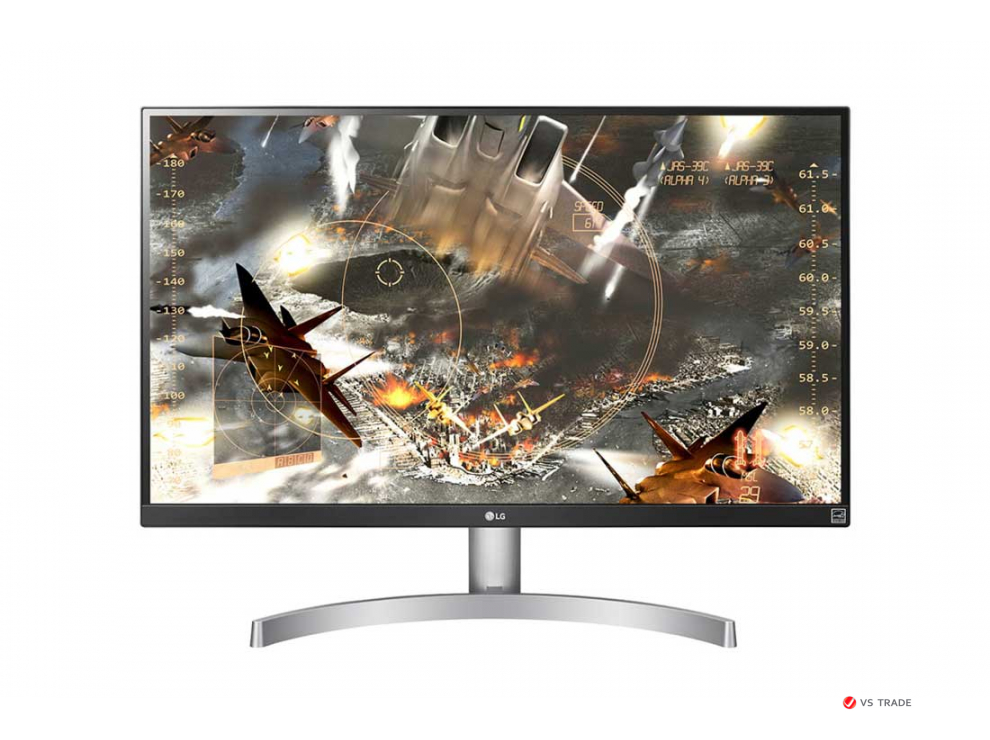 Монитор LG 27UL600-W LCD 27"; 16:9 3840x2160(UHD 4K) IPS, nonGLARE, 350cd/m2, H178°/V178°, 1000:1, 1.07B, 5ms, 2xHDMI