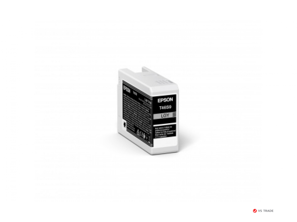 Картридж струйный Epson C13T46S900, T46S светло-серый для SC-P700 (Light Gray T46S9 ULTRACHROME PRO 10 INK)