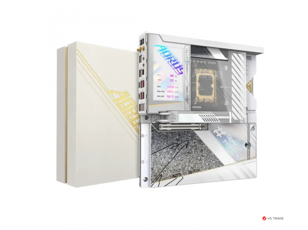 Сист.плата Gigabyte Z790 A XTREME X ICE 1.0, Z790, 1700, 4xDIMM DDR5, PCI-E x16, M.2, SATA, 2xThunderbolt, WIFI7, BOX