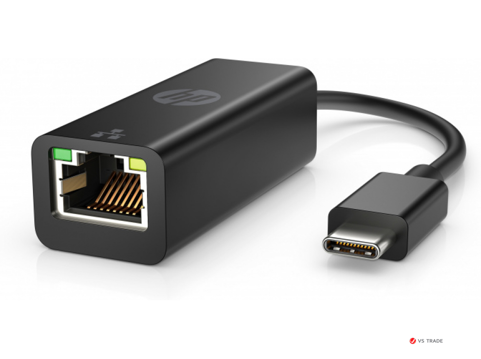 Адаптер HP V7W66AA USB-C to RJ45