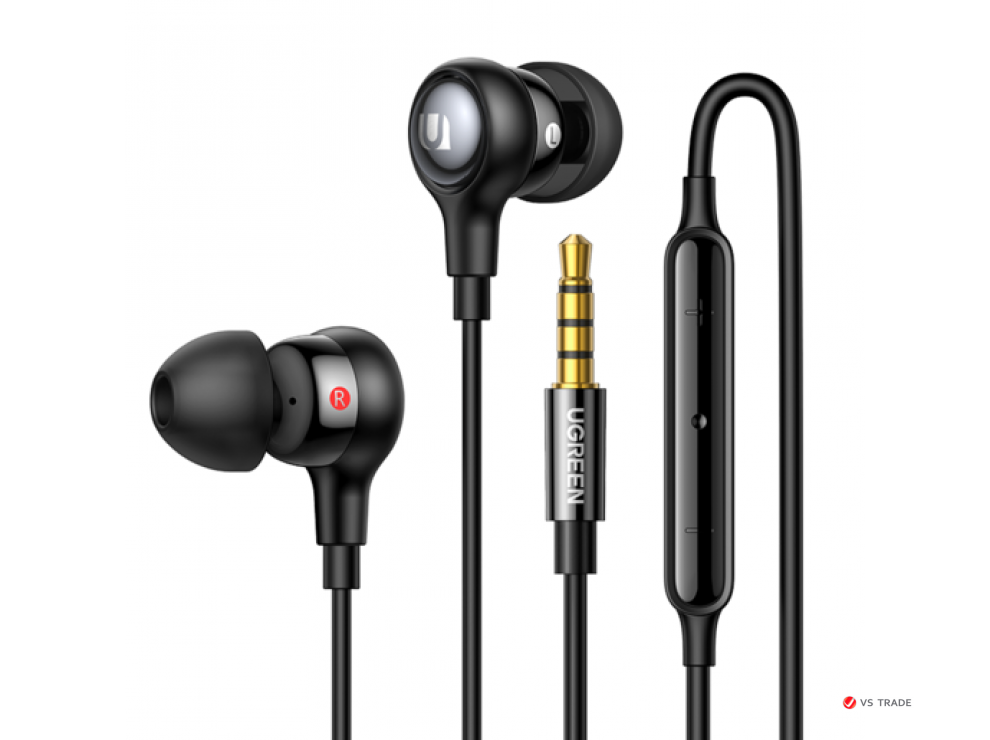 Гарнитура UGREEN EP103 In-Ear Earphones with 3.5mm Plug, 30637