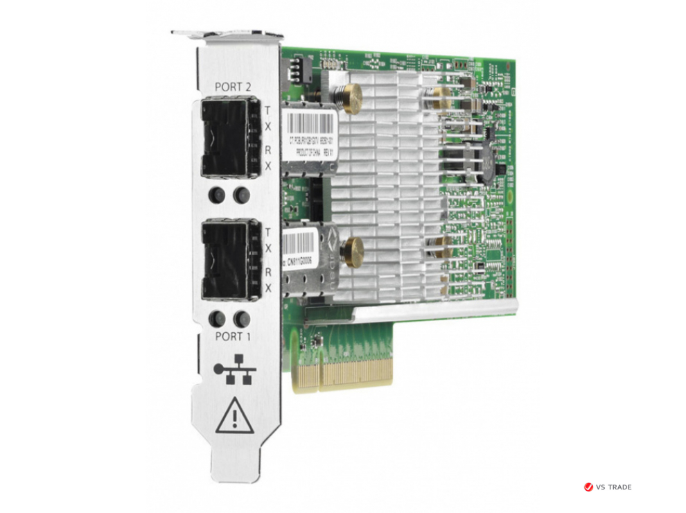 Адаптер сетевой 652503-B21 HPE Ethernet 10Gb 2-port SFP+ 57810S Adapter (PCIe 2.0 x8 / 2xSFP+ / Marvell 57810S)