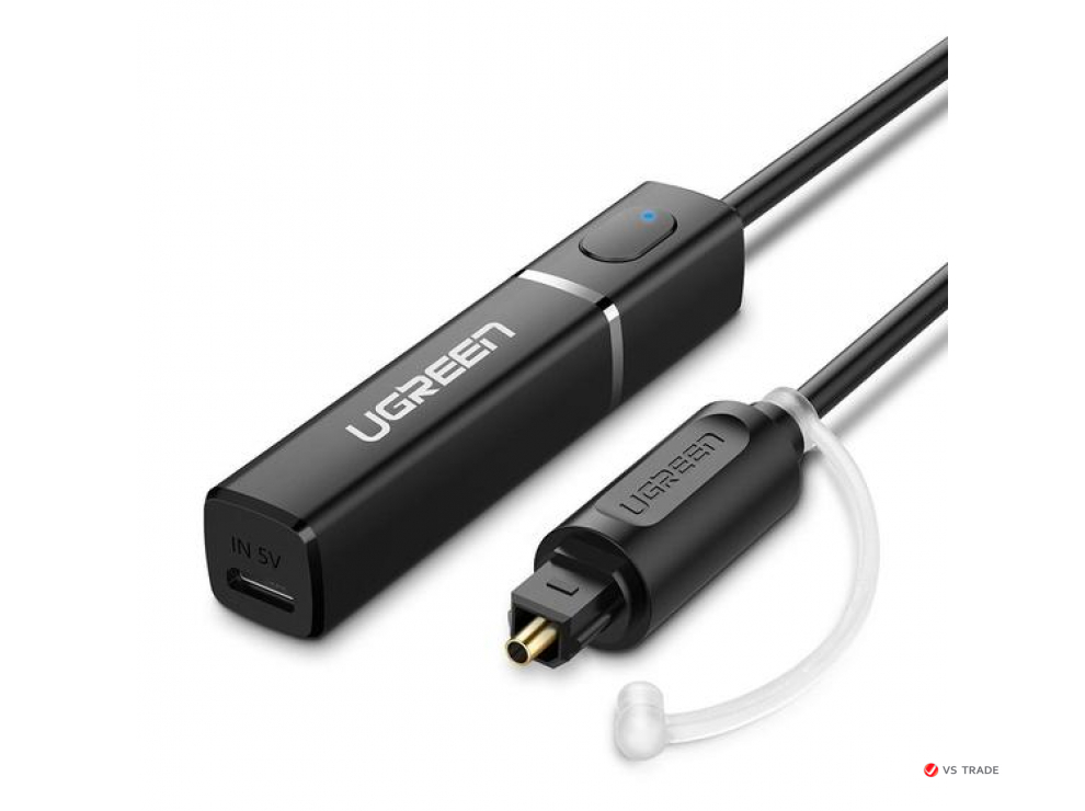 Приемник ресивер звука UGREEN CM150 Bluetooth 5.0 Transmitter Audio Adapter