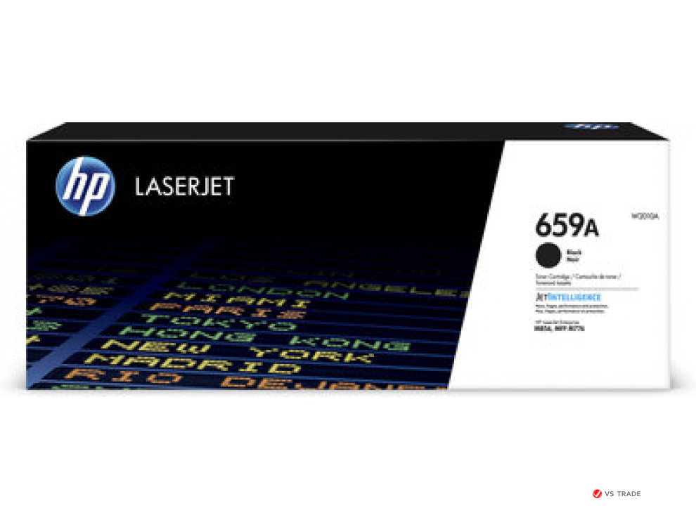 Картридж HP 659A (W2010A) для принтеров и МФУ HP Color LaserJet Enterprise M776, M856, черный