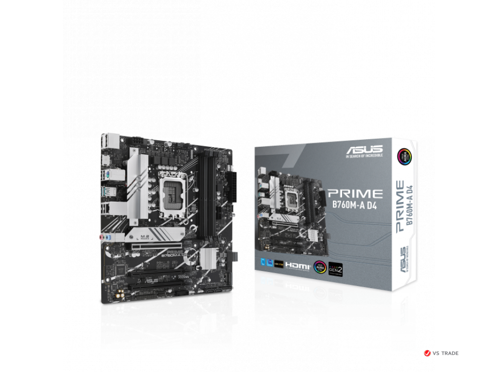 Сист. плата ASUS PRIME B760M-A D4